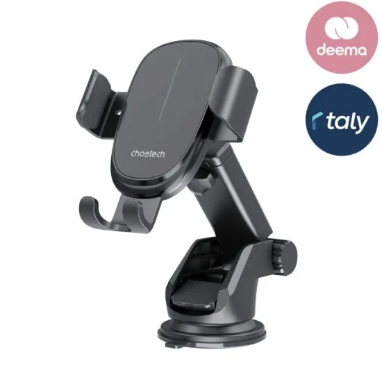 Choetech 15W Gravity Car Charger Holder - Black